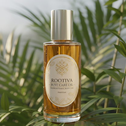 Rootiva Bust Care Oil - Close Up
